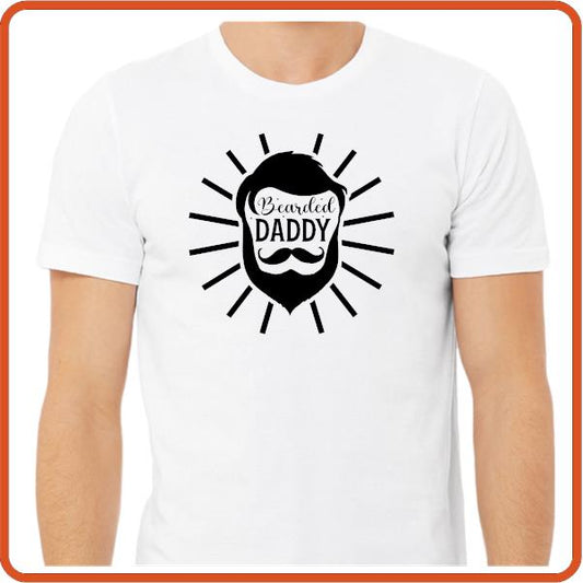 Bearded Dad| Fathers Day Tshirt | SEC Apparel - secapparelonline