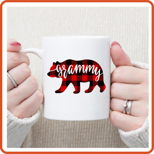 Grammy | Bear | Family Mugs -11oz Coffee Mug by SEC Apparel