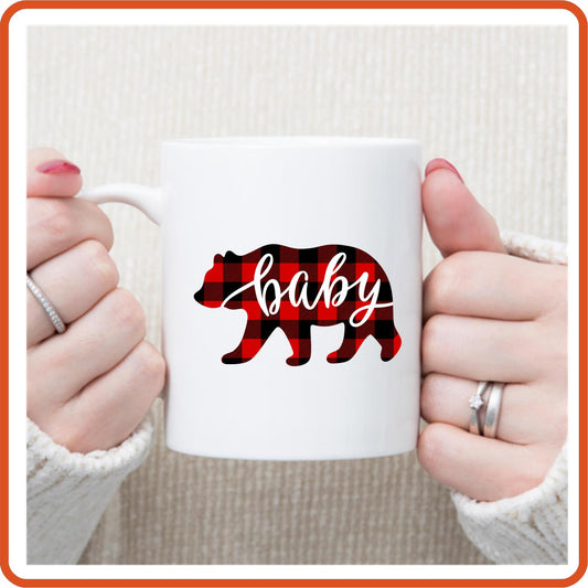 Baby | Bear | Family Mugs - 11oz Coffee Mug by SEC Apparel