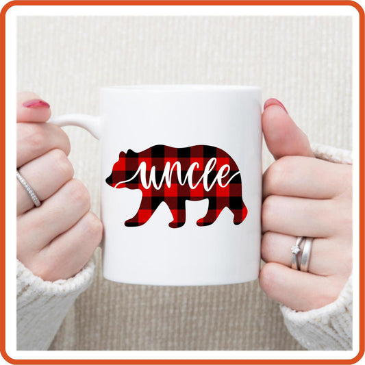 Uncle | Bear | Family Mugs - 11oz Coffee Mug by SEC Apparel