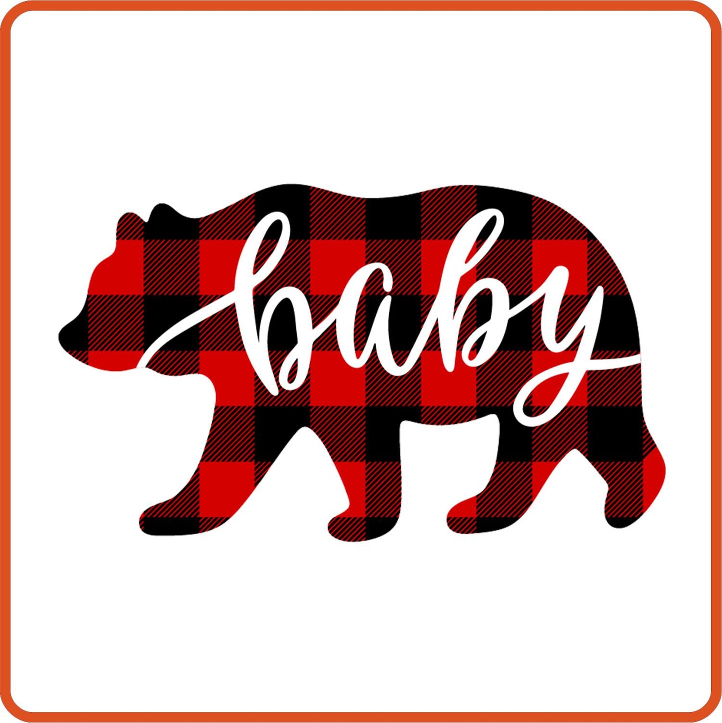 Baby | Bear | Family Iron On Decals Patches by SEC Apparel