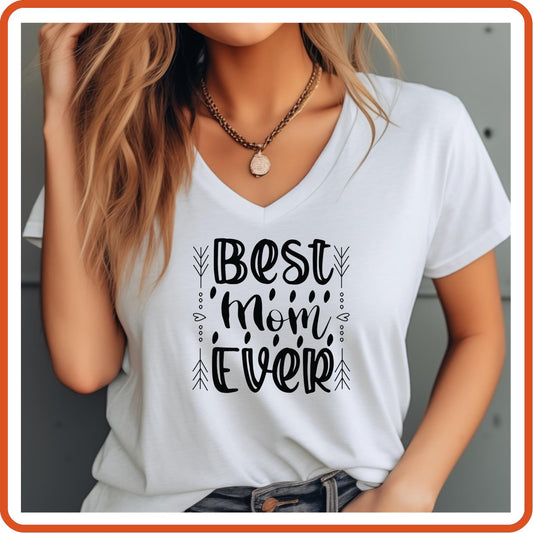 Best Mom Ever | Family Shirts | T-Shirts by SEC Apparel - secapparelonline