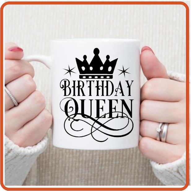 Birthday Queen - 11oz Mug by SEC Apparel. 1 - secapparelonline