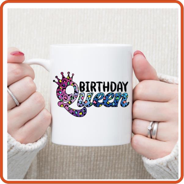 Birthday Queen - 11oz Mug by SEC Apparel - 2 - secapparelonline
