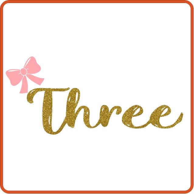 Birthday with a bow Iron On Transfers Decals Patches Vinyl for T Shirts Fabric Clothing - secapparelonline