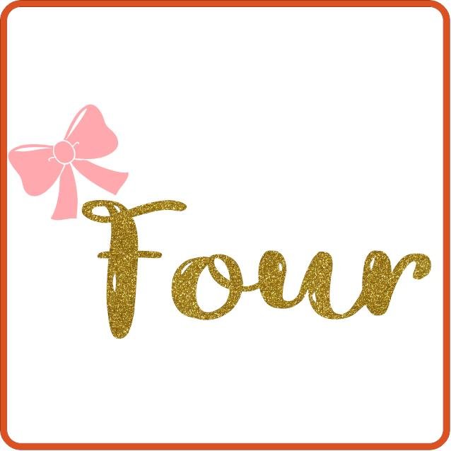 Birthday with a bow Iron On Transfers Decals Patches Vinyl for T Shirts Fabric Clothing - secapparelonline