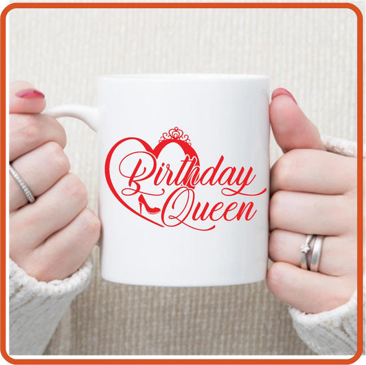 Birthday Queen -11oz Mug by SEC Apparel