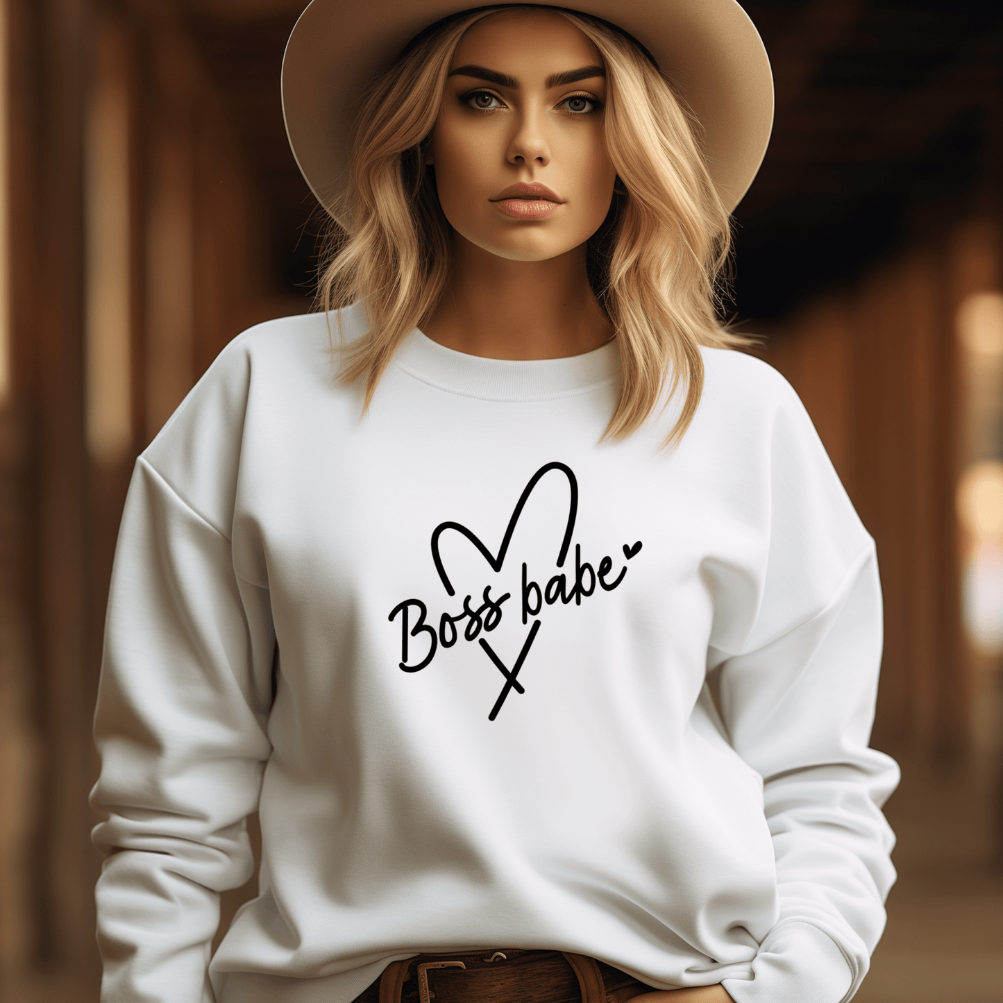 Boss Babe Shirt | Crew neck | V Neck| Sweatshirt | Hoodie - secapparelonline