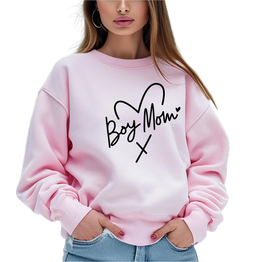 Boy Mom Sweatshirt | Women's Fleece | SEC Apparel - secapparelonline