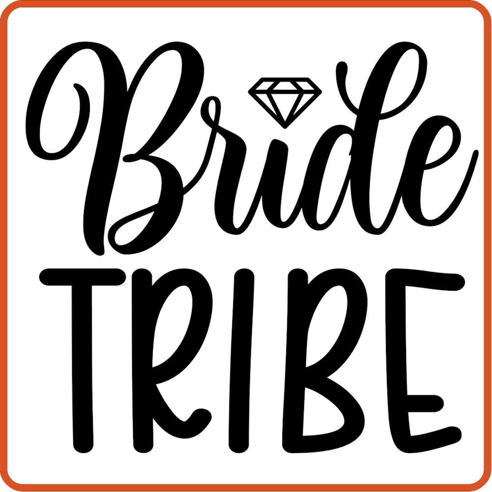 Bride Tribe | Bachelorette Iron On Decal by SEC Apparel - secapparelonline