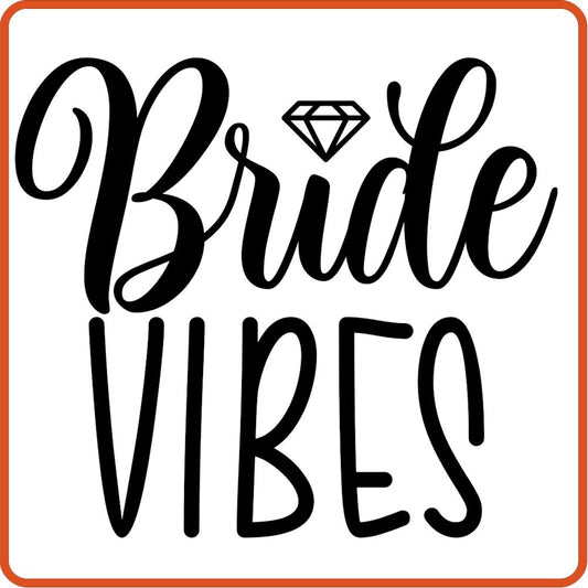 Bride Vibes | Bachelorette Iron On Decal by SEC Apparel