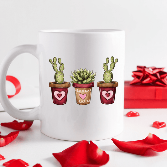 Cactus Mug | Valentines Mugs - 11oz Coffee Mug | Gifts | SEC Apparel - secapparelonline