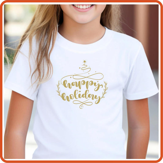 Christmas Graphic T Shirts| Unisex | SEC Apparel | Happy Holidays - secapparelonline