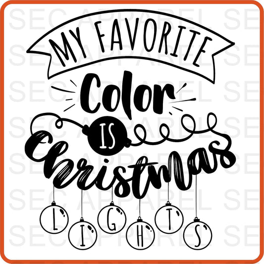 Christmas Iron On Decals Patches transfers vinyl for shirts, clothing | SEC Apparel | My Favorite Color - secapparelonline