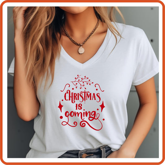 Christmas Graphic T Shirts| Unisex | SEC Apparel | Christmas is coming