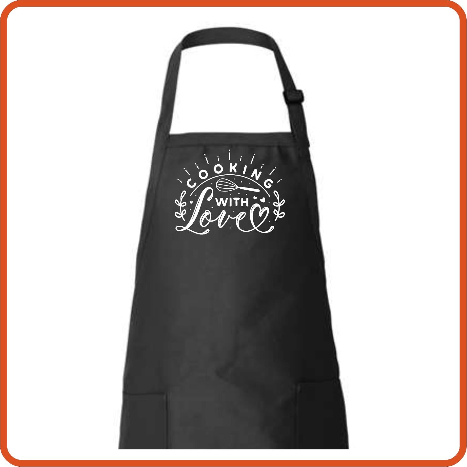 Cooking With Love | Apron by SEC Apparel - secapparelonline