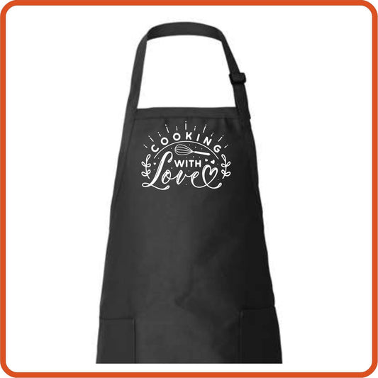 Cooking With Love | Apron by SEC Apparel - secapparelonline