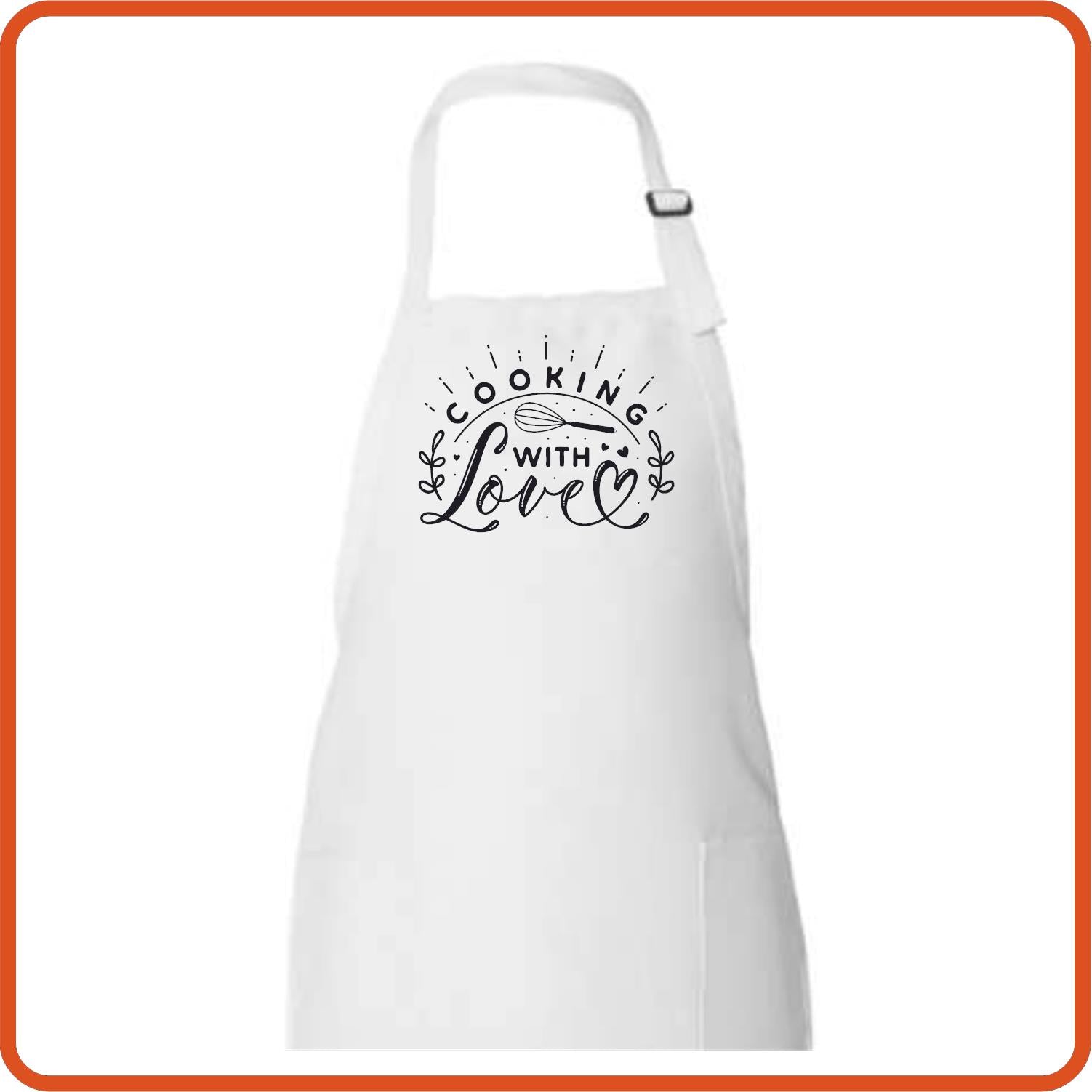 Cooking With Love | Apron by SEC Apparel - secapparelonline