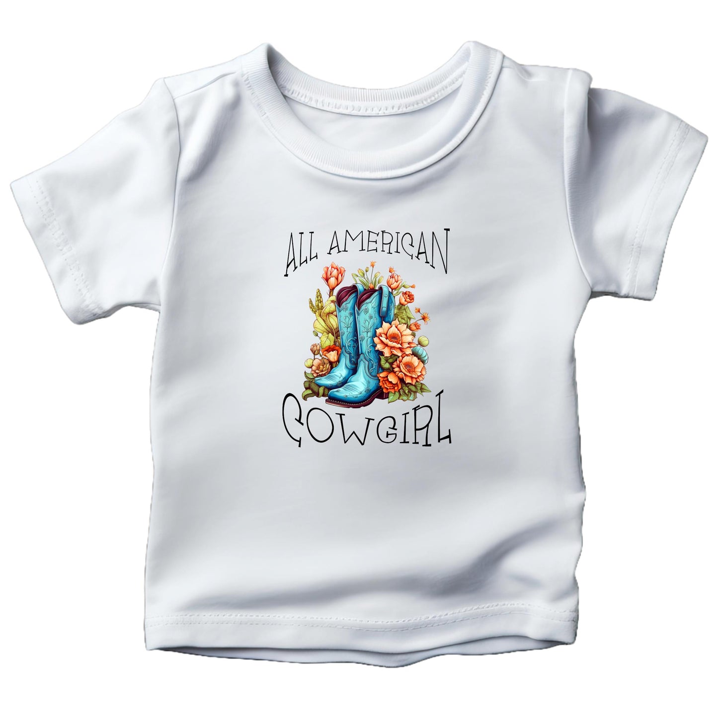 Cowgirl Shirts for Toddler Girls Ages 2, 3, 4, 5 and 6