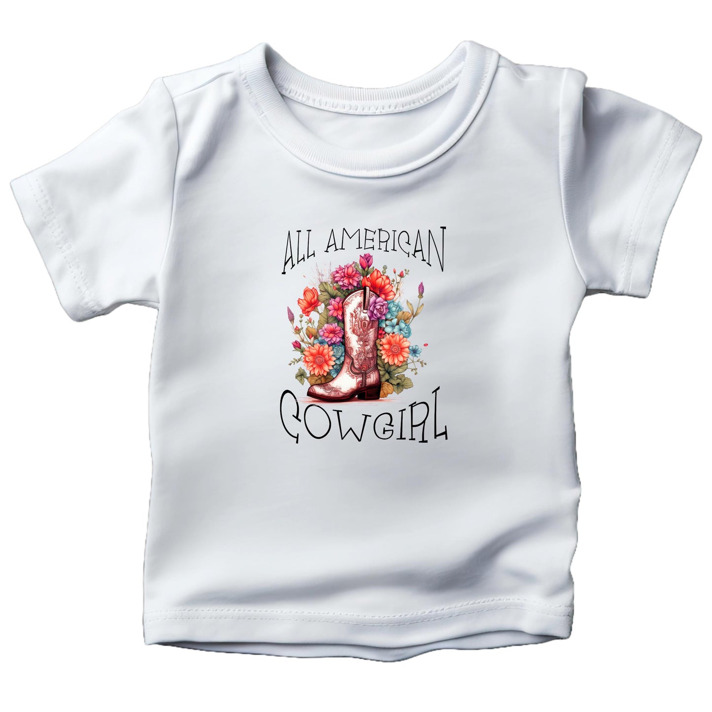 Cowgirl Shirts for Toddler Girls Ages 2, 3, 4, 5 and 6