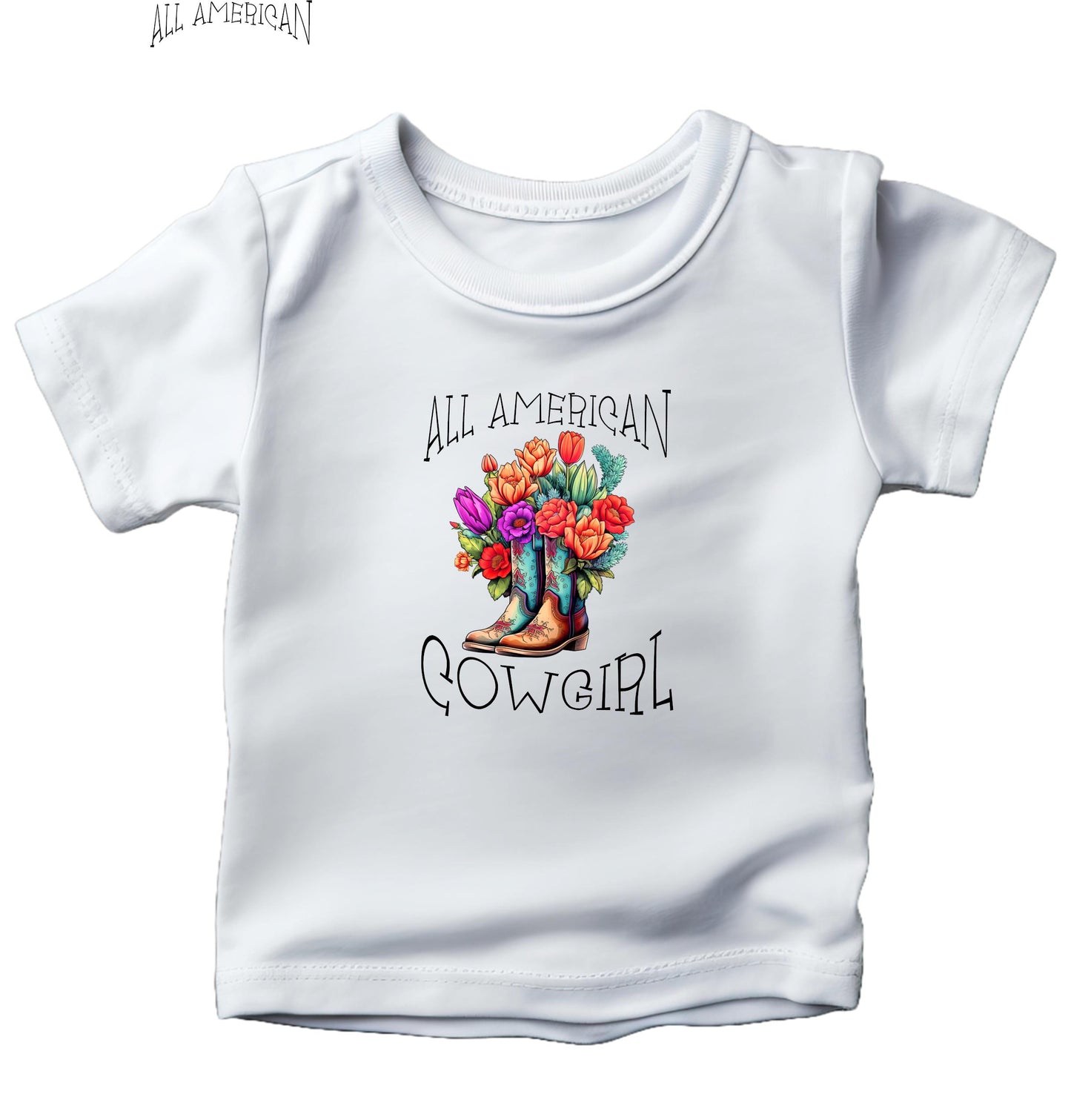 Cowgirl Shirts for Toddler Girls Ages 2, 3, 4, 5 and 6