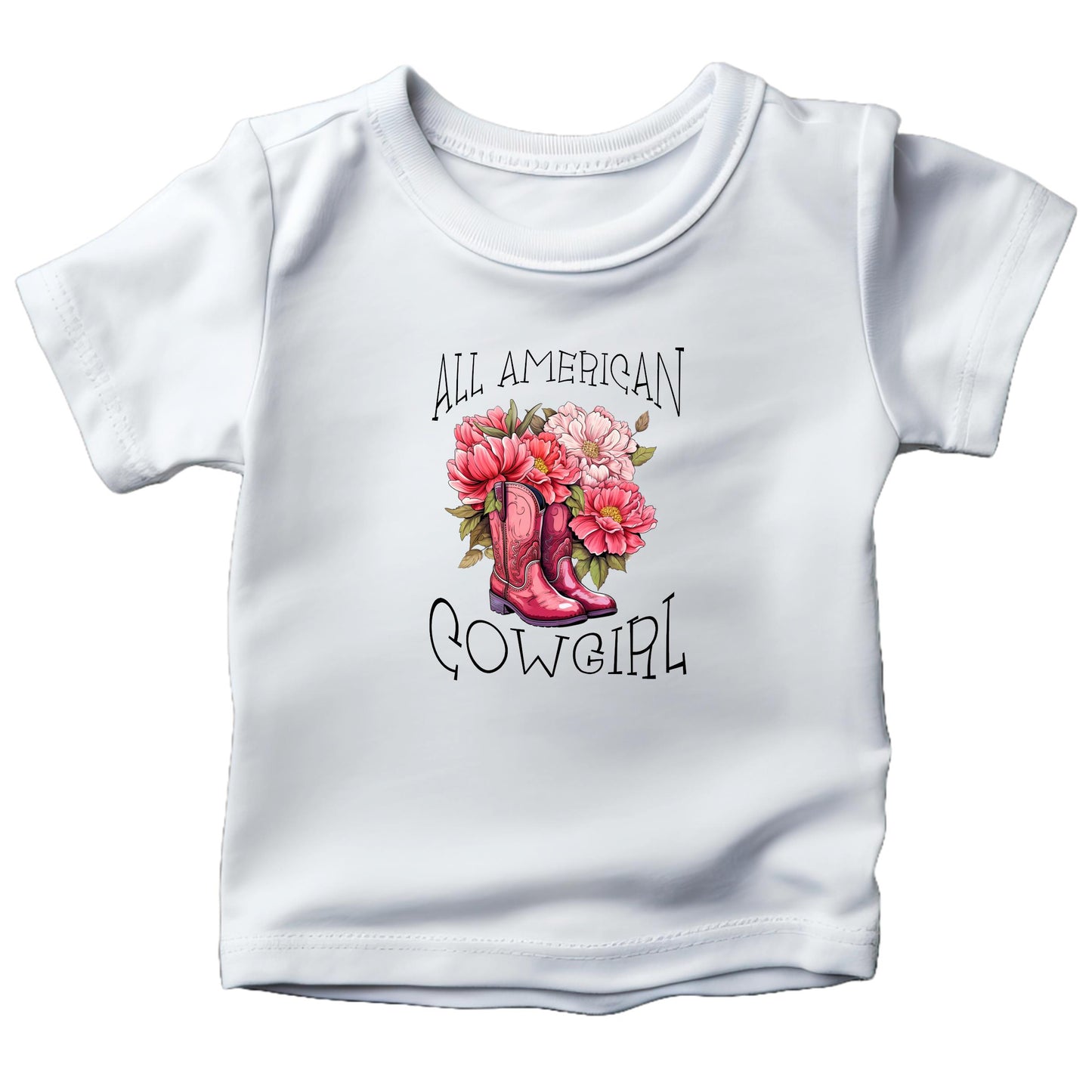 Cowgirl Shirts for Toddler Girls Ages 2, 3, 4, 5 and 6