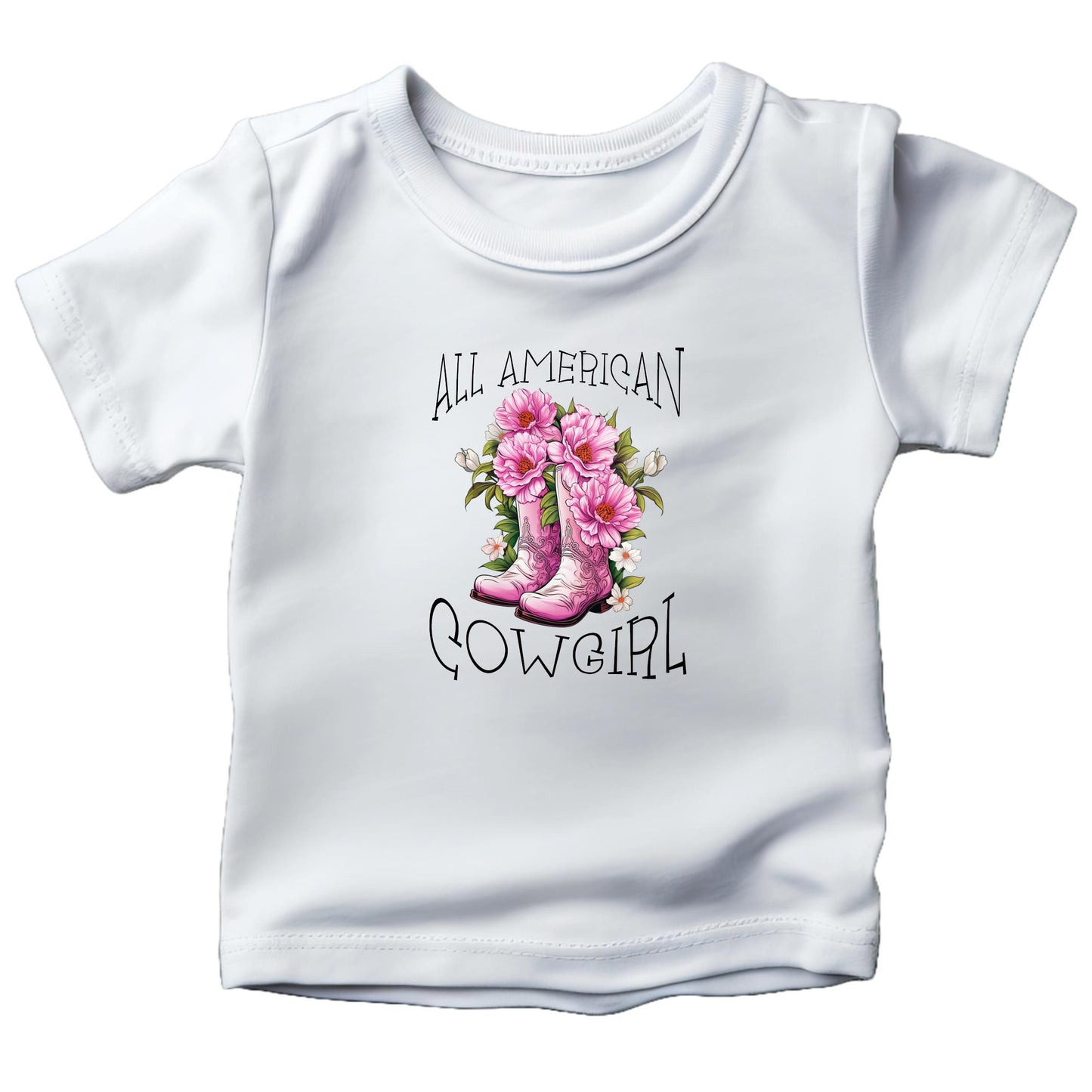 Cowgirl Shirts for Toddler Girls Ages 2, 3, 4, 5 and 6