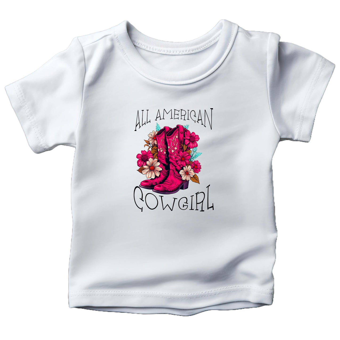 Cowgirl Shirts for Toddler Girls Ages 2, 3, 4, 5 and 6