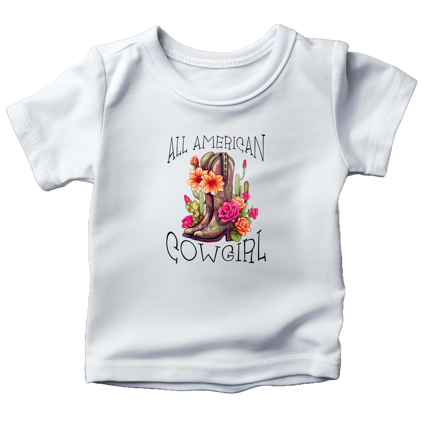 Cowgirl Shirts for Toddler Girls Ages 2, 3, 4, 5 and 6