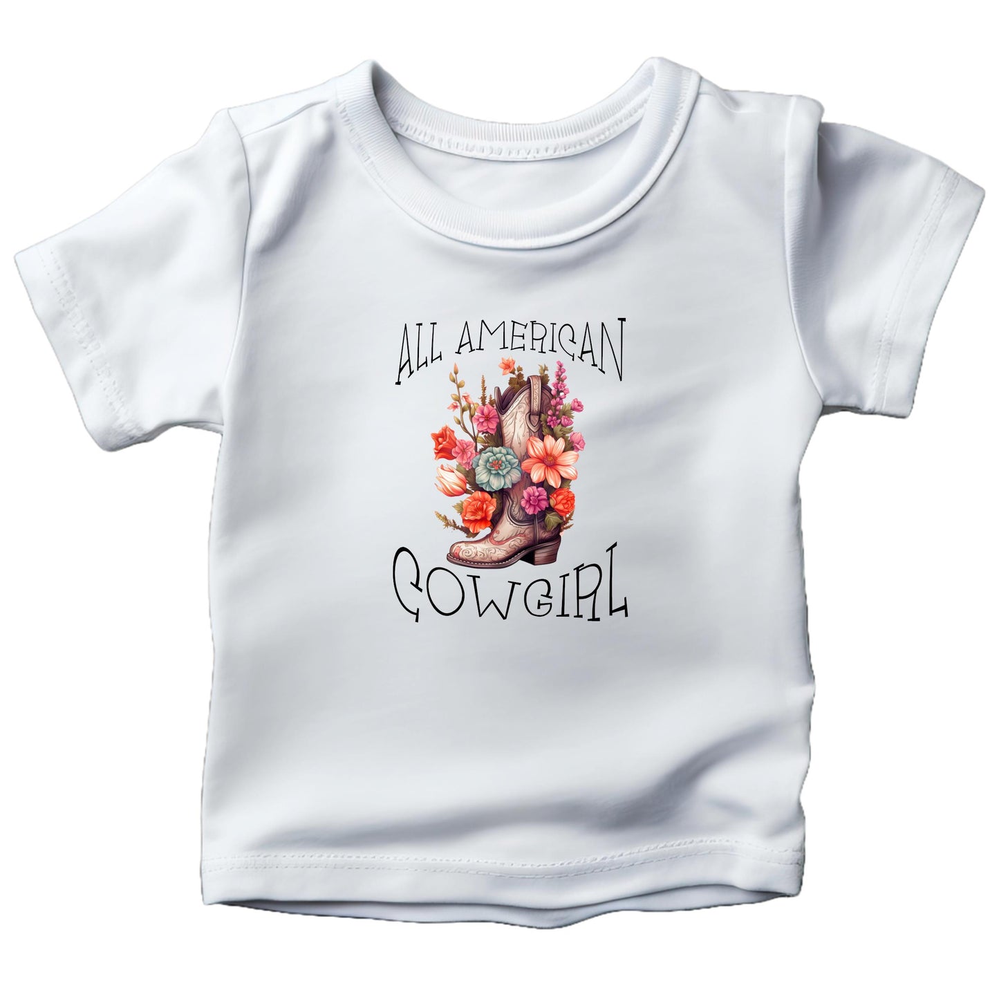 Cowgirl Shirts for Toddler Girls Ages 2, 3, 4, 5 and 6