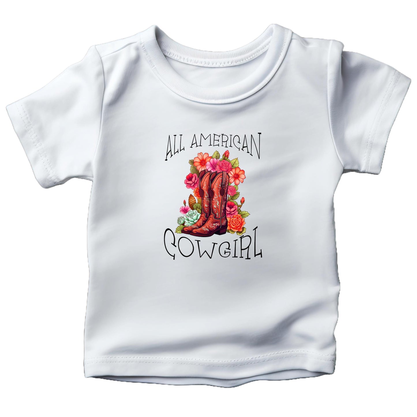 Cowgirl Shirts for Toddler Girls Ages 2, 3, 4, 5 and 6