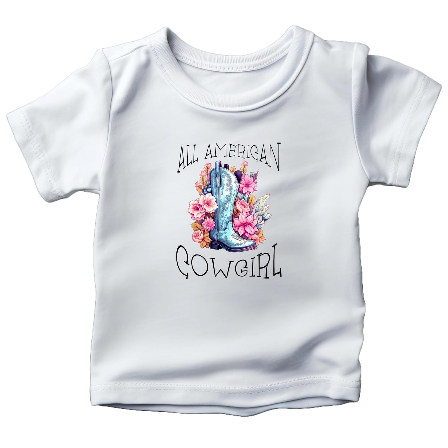 Cowgirl Shirts for Toddler Girls Ages 2, 3, 4, 5 and 6