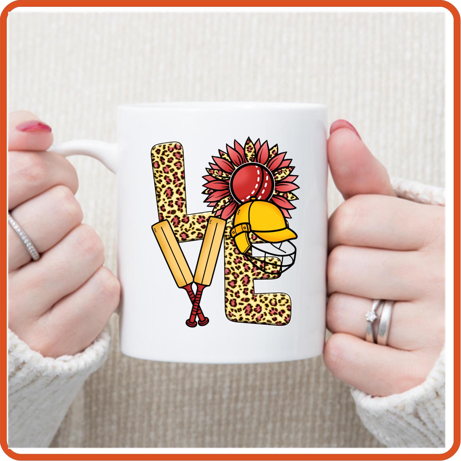 Cricket Fan Mugs - 11oz Coffee Mug | Sport Fan Mugs | Love Cricket - secapparelonline