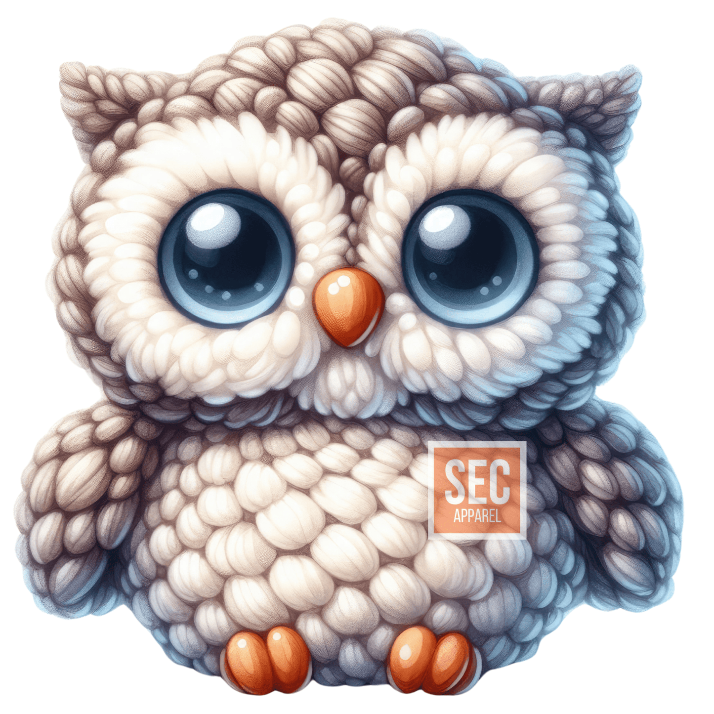 Crochet Animal Iron On Patch Transfers Decals Patches Vinyl for T Shirts Fabric Clothing - secapparelonline