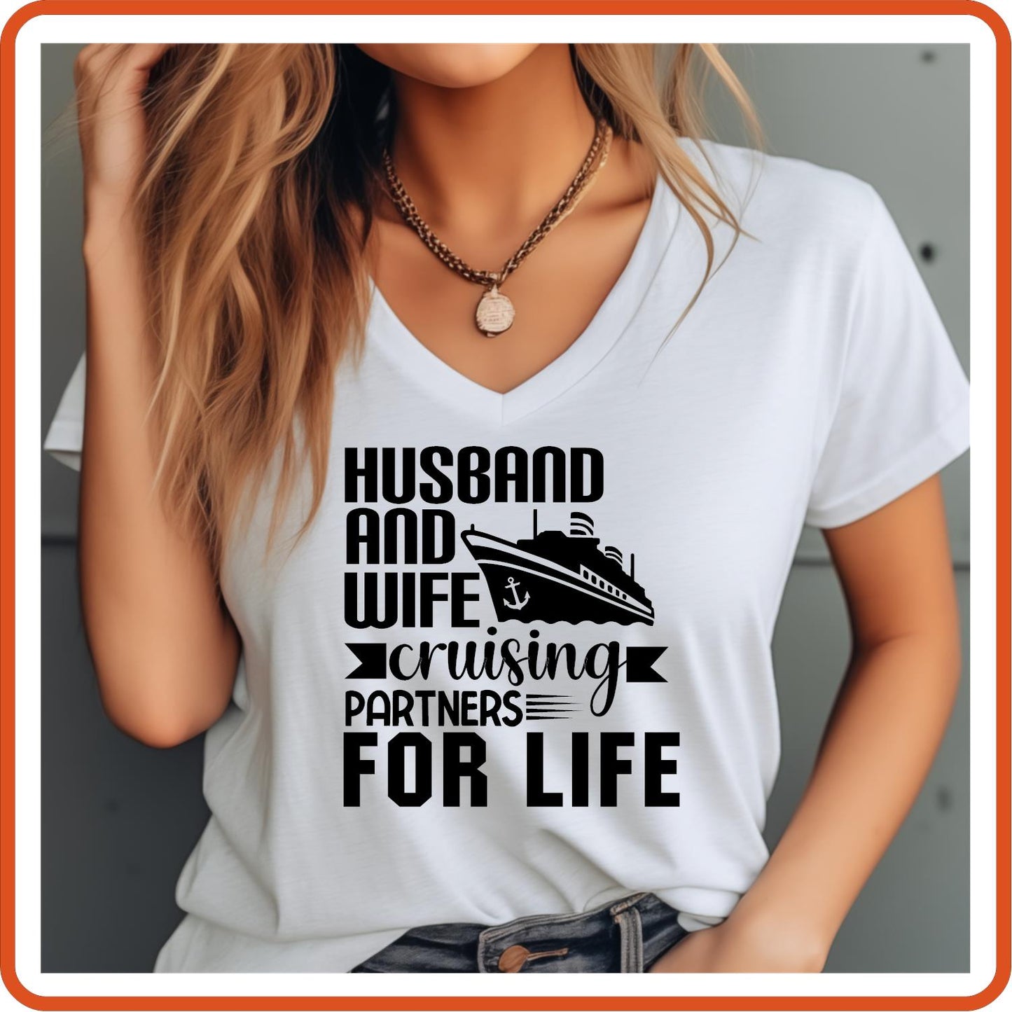 Cruise Vacation Iron On Decals Patches transfers vinyl for shirts, clothing | Husband Wife Partners - secapparelonline