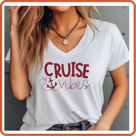 Cruise Vibes Graphic T Shirt| Unisex | Vacation Shirts | SEC Apparel - secapparelonline