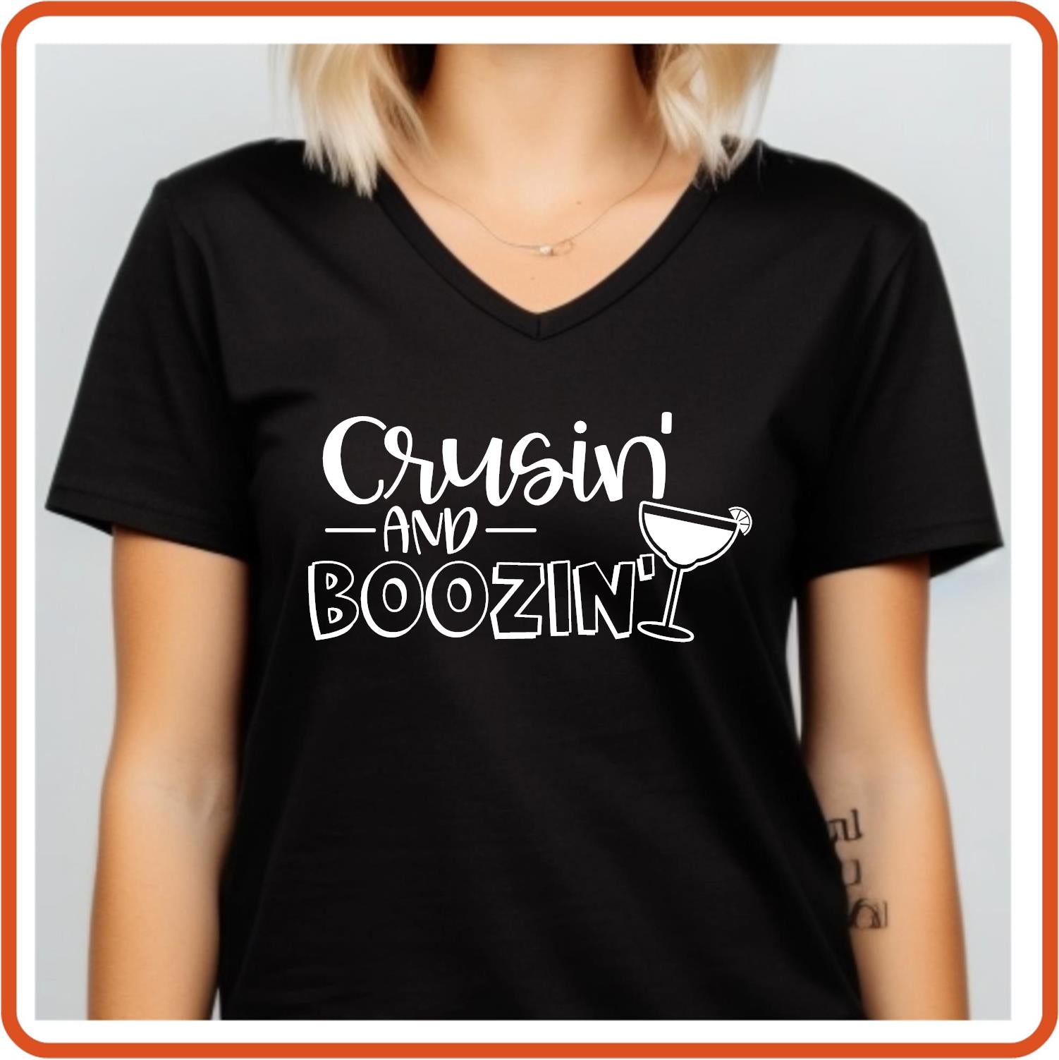 Cruising and boozing Graphic T Shirt| Unisex | Vacation Shirts | SEC Apparel - secapparelonline