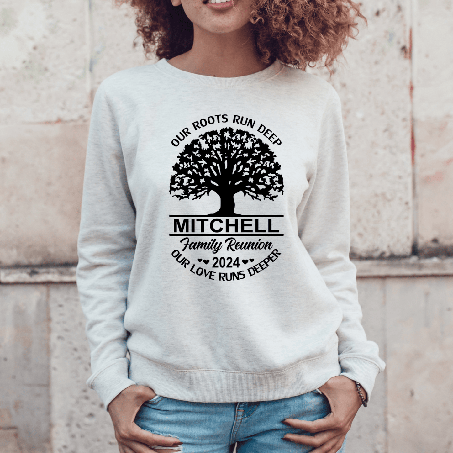 Custom Family Reunion Shirt | Crew neck | V Neck| Sweatshirt | Hoodie | SEC Apparel - secapparelonline