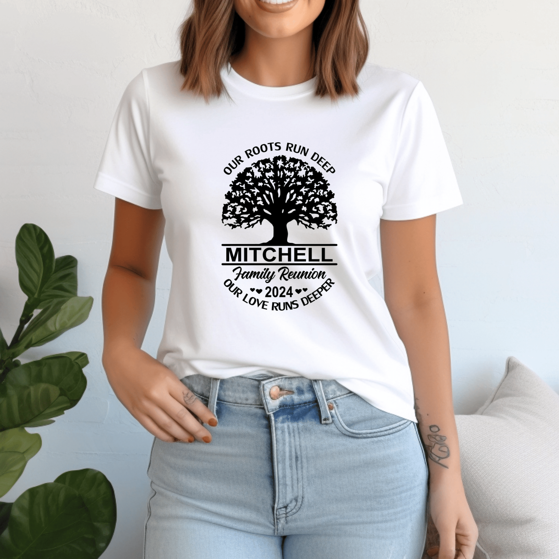 Custom Family Reunion Shirt | Crew neck | V Neck| Sweatshirt | Hoodie | SEC Apparel - secapparelonline