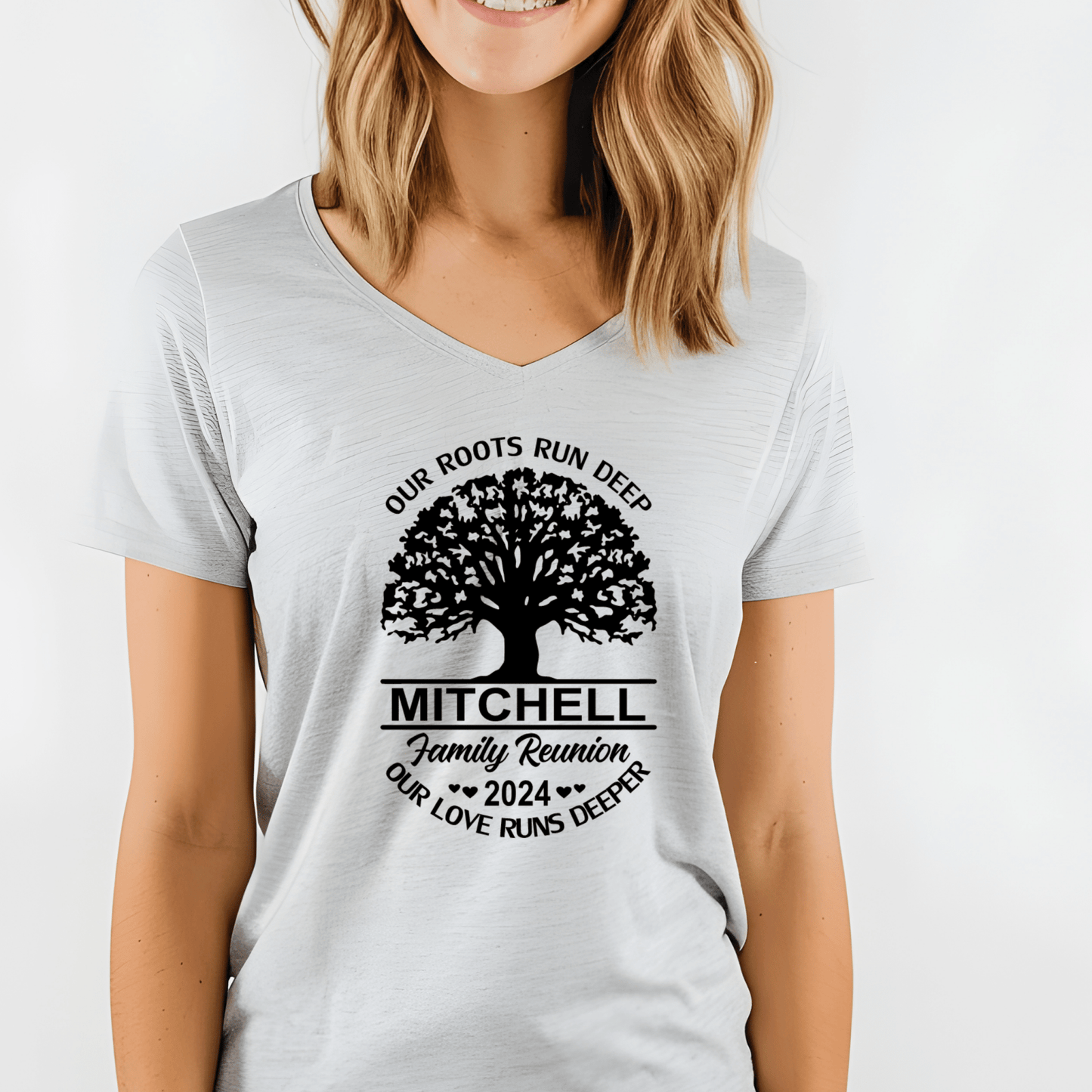 Custom Family Reunion Shirt | Crew neck | V Neck| Sweatshirt | Hoodie | SEC Apparel - secapparelonline