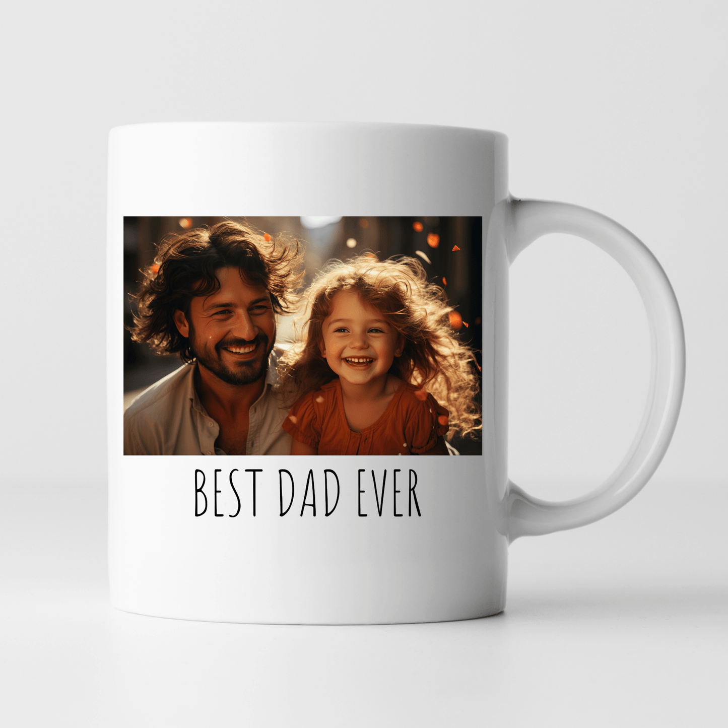Custom Fathers Day Mug Personalized With Picture Photo 11oz Cups Gifts by SEC Apparel - secapparelonline