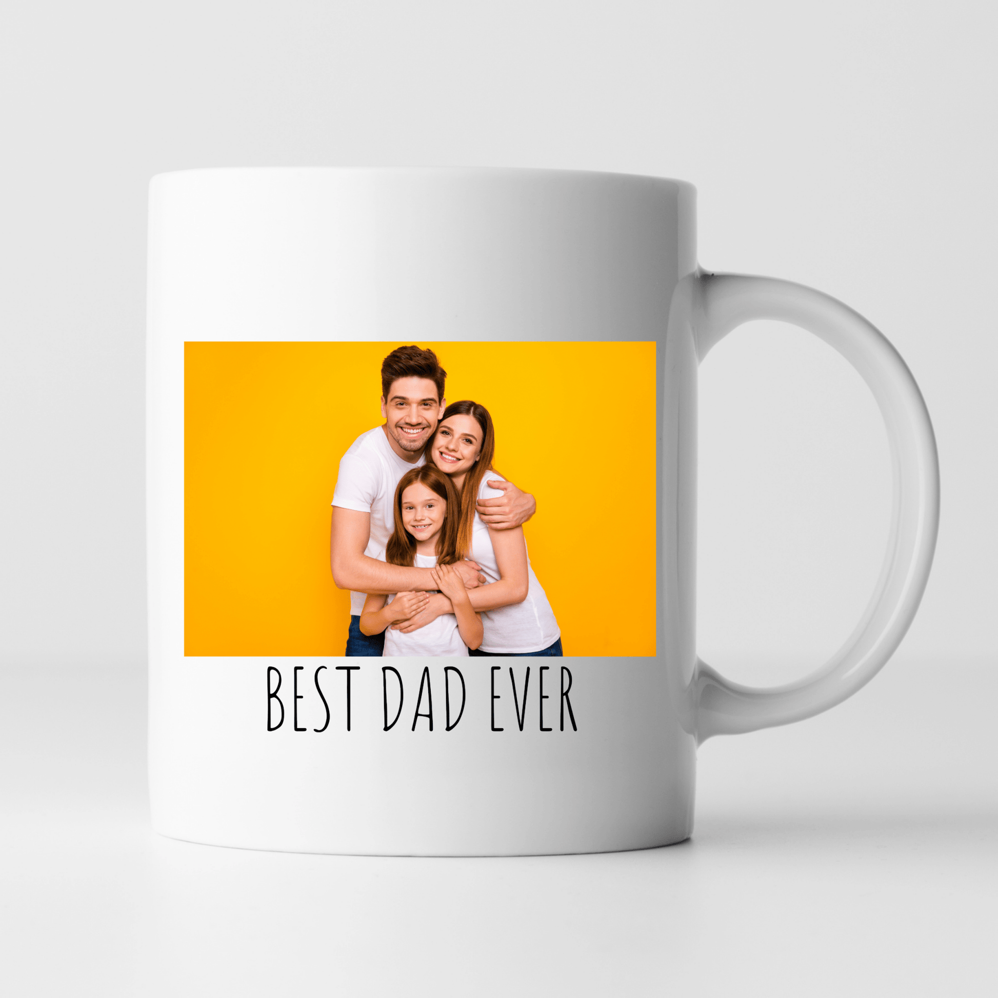 Custom Fathers Day Mug Personalized With Picture Photo 11oz Cups Gifts by SEC Apparel - secapparelonline