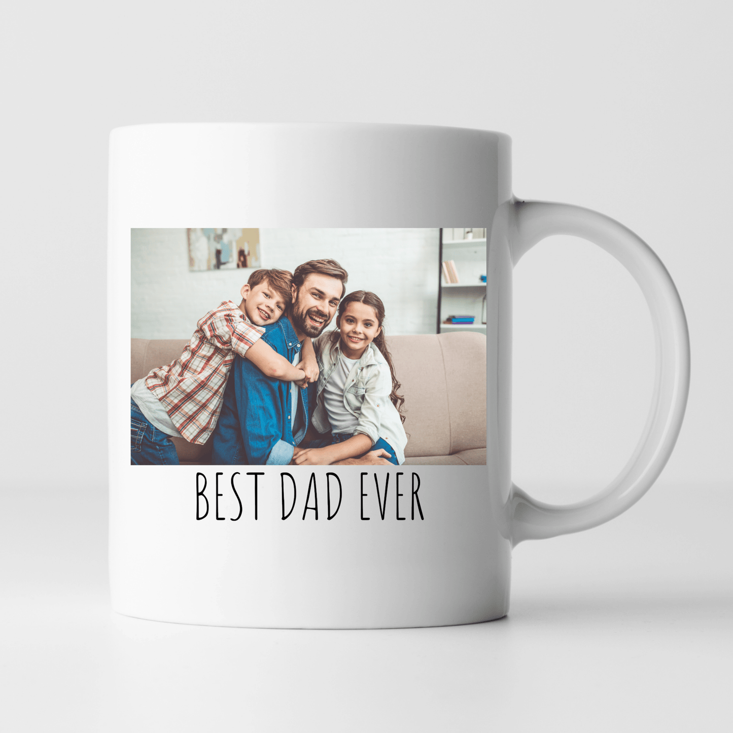 Custom Fathers Day Mug Personalized With Picture Photo 11oz Cups Gifts by SEC Apparel - secapparelonline