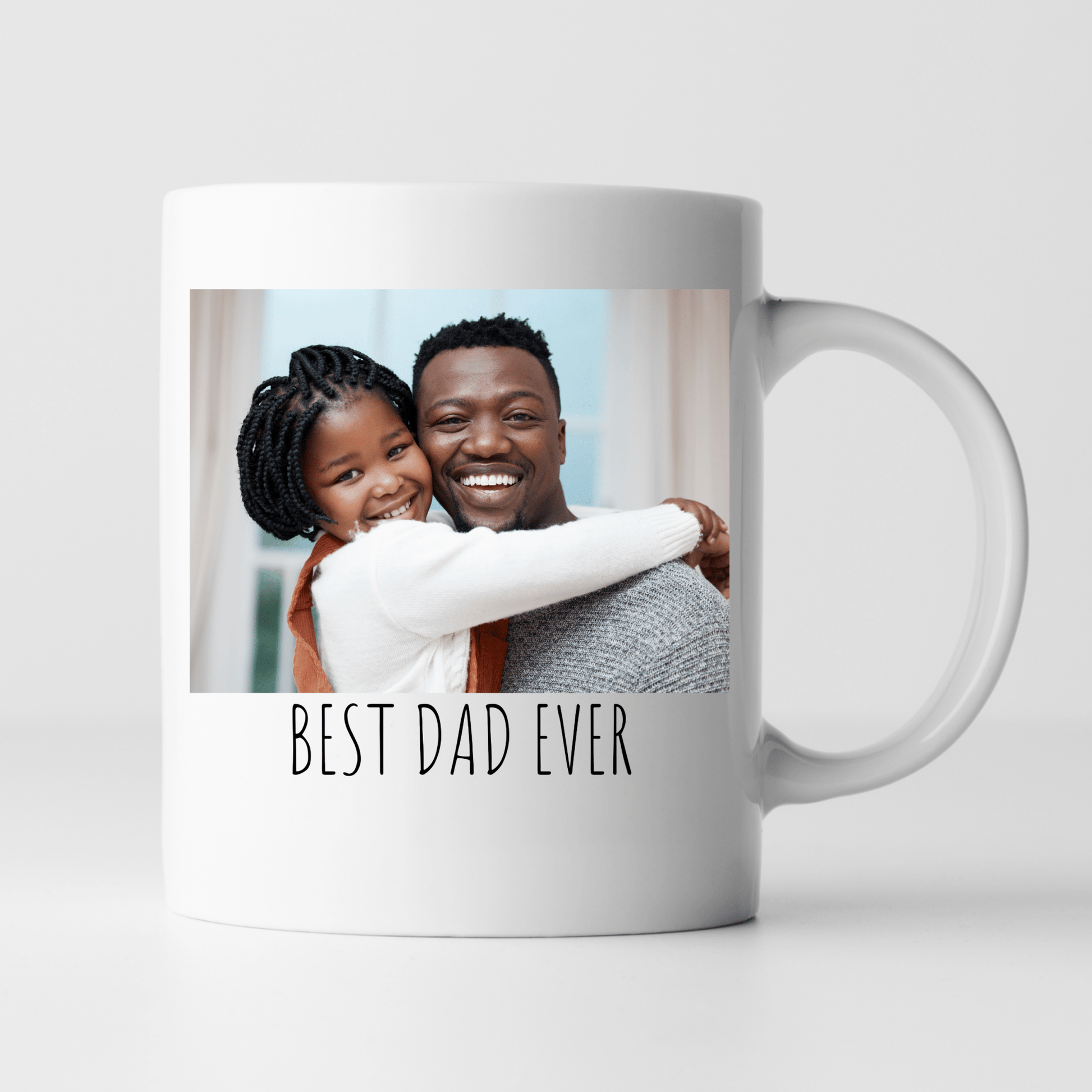 Custom Fathers Day Mug Personalized With Picture Photo 11oz Cups Gifts by SEC Apparel - secapparelonline