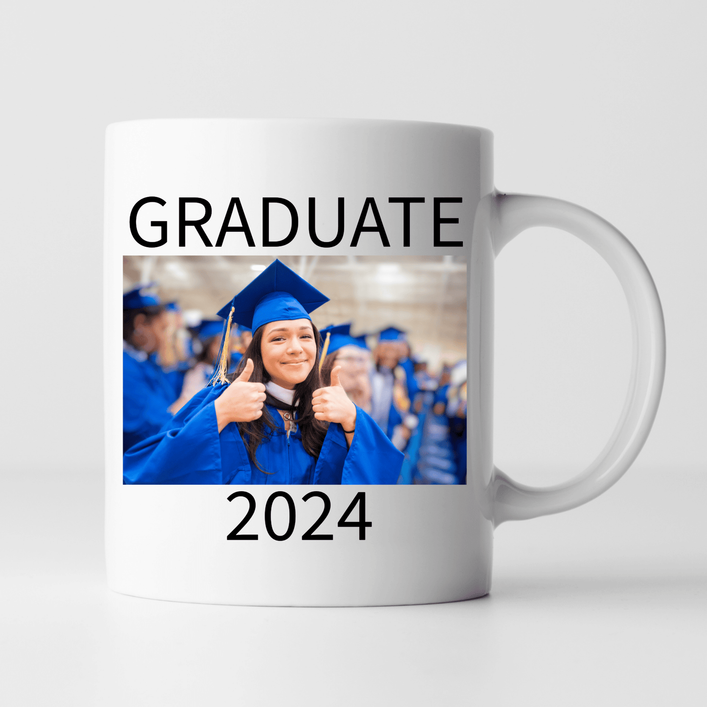 Custom Graduation Mug Personalized With Picture Photo 11oz Cups Gifts by SEC Apparel - secapparelonline