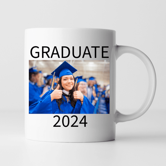 Custom Graduation Mug Personalized With Picture Photo 11oz Cups Gifts by SEC Apparel - secapparelonline