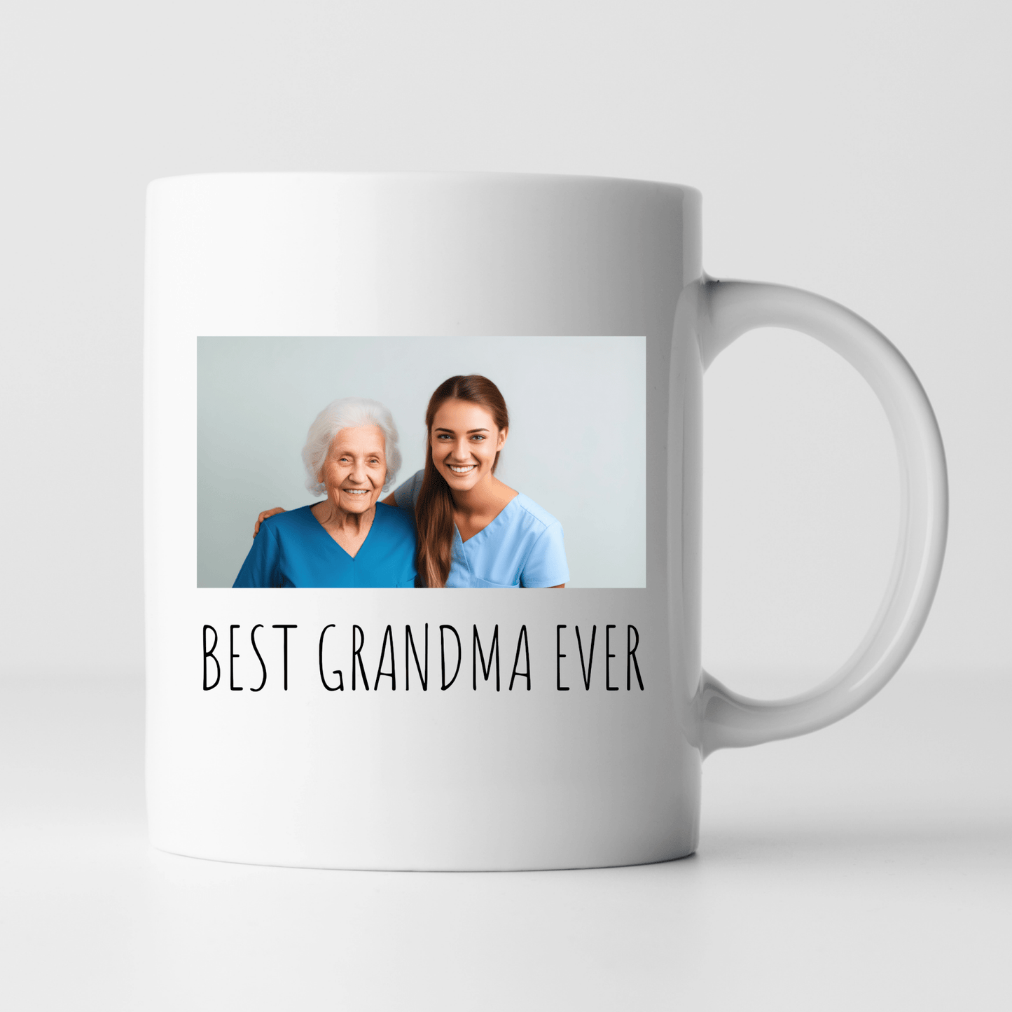 Custom Grandma Mothers Day Mug Personalized With Picture Photo 11oz Cups Gifts by SEC Apparel - secapparelonline