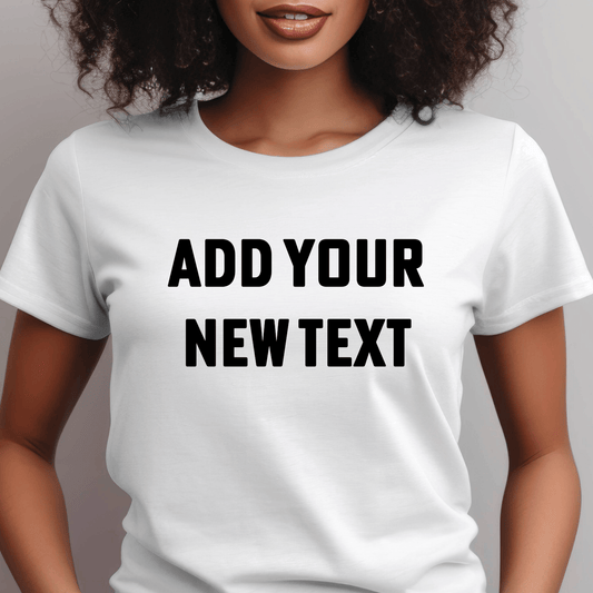 Custom Personalized Shirt with Text | 32 Text Styles and over 50 colors | SEC Apparel - secapparelonline