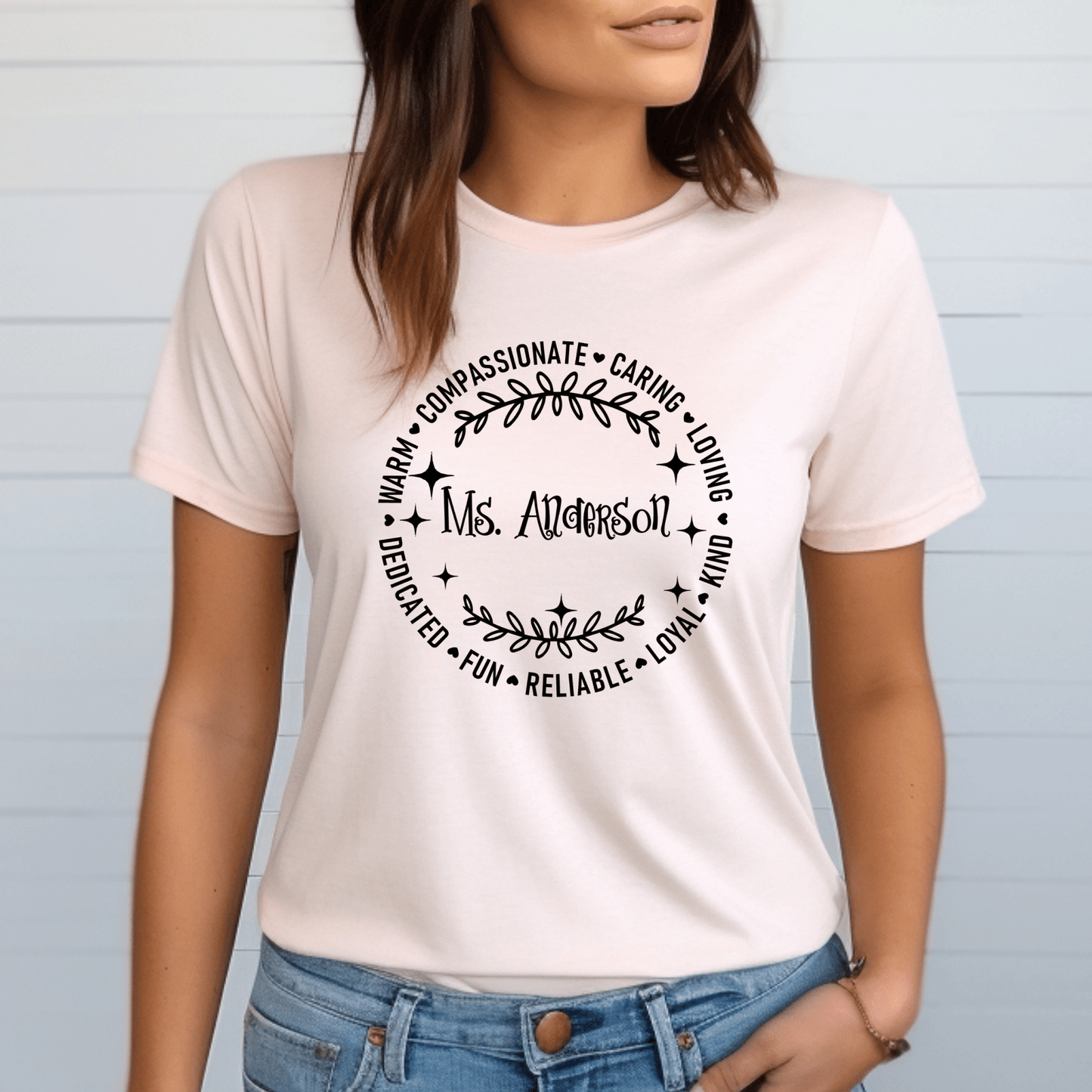 Custom Teacher with Name | Graphic T Shirts| Unisex | SEC Apparel - secapparelonline