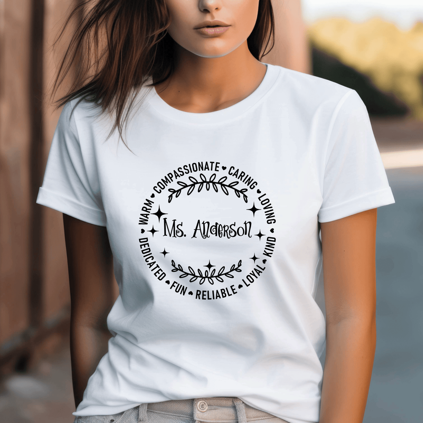 Custom Teacher with Name | Graphic T Shirts| Unisex | SEC Apparel - secapparelonline